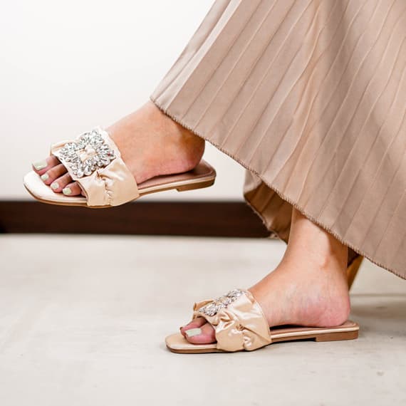 Gambar ke-4 produk Mecer Daily WGQ 621 - Sandal Flat Wanita