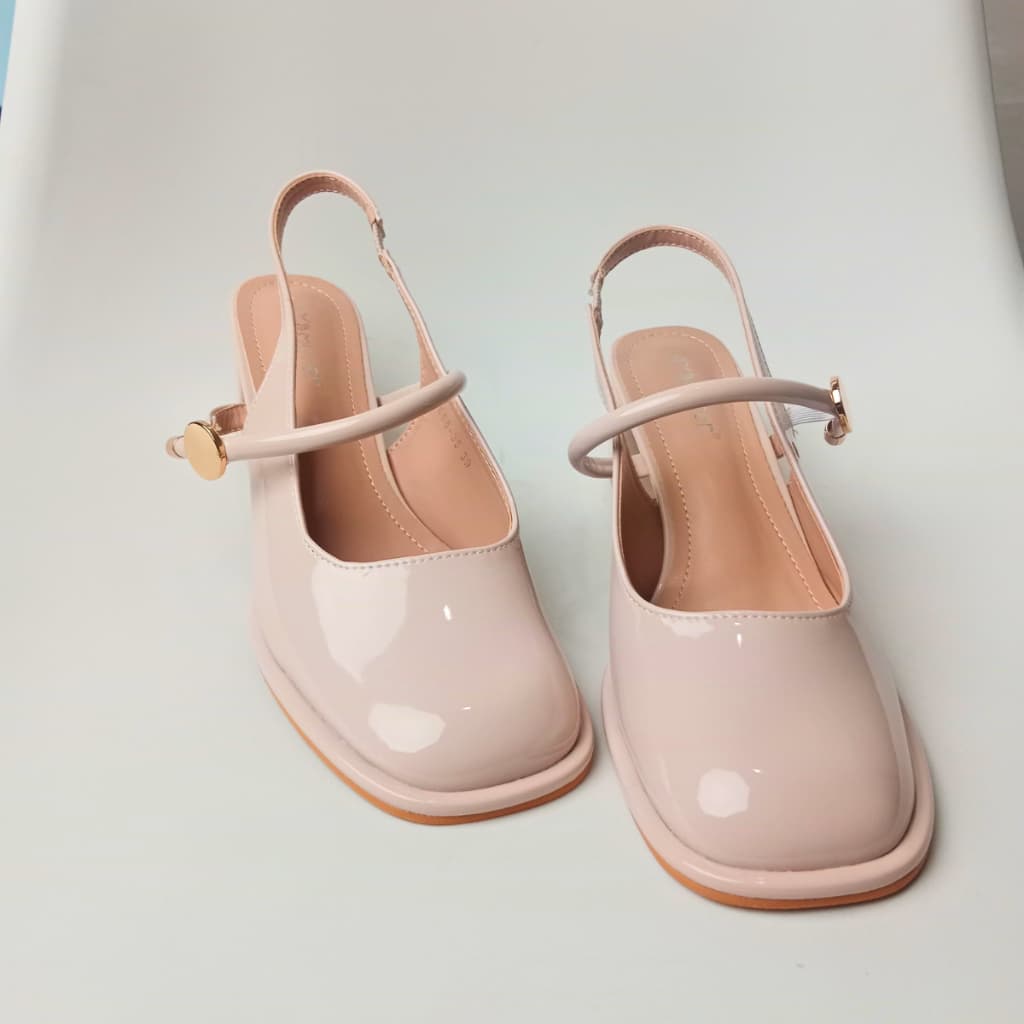 Thumbnail gambar ke-2 produk Mecer Classic WYH 5835 Sepatu Heels Wanita | Heels Kerja | Sepatu Pesta Wanita