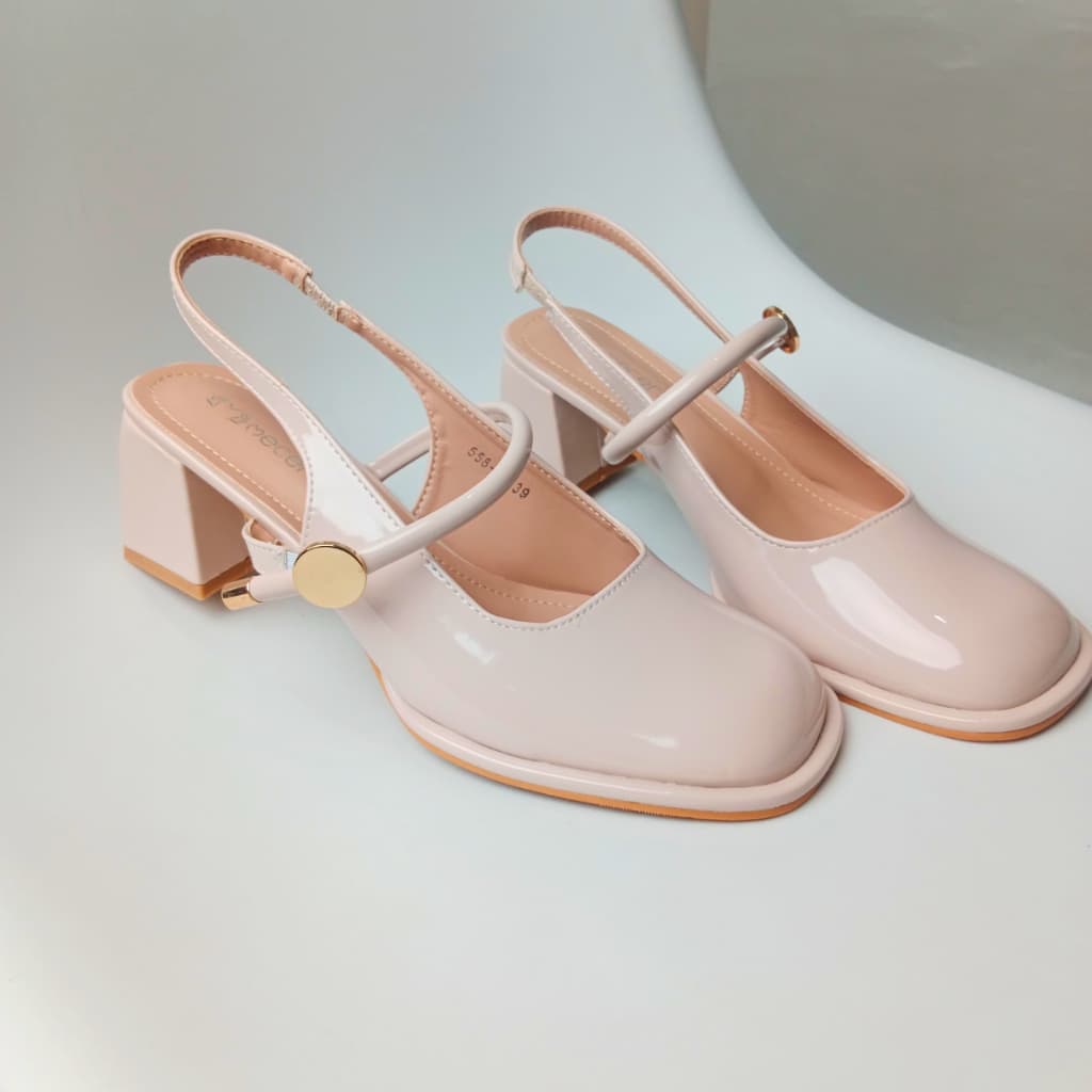 Thumbnail gambar ke-6 produk Mecer Classic WYH 5835 Sepatu Heels Wanita | Heels Kerja | Sepatu Pesta Wanita