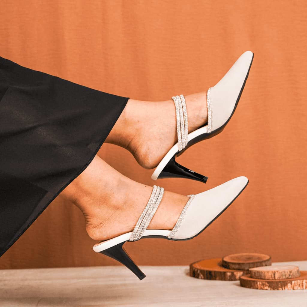 Thumbnail gambar ke-3 produk Pollux Monday WPOHW 01 - Sepatu Heels Kerja Wanita | Sepatu Kantor Wanita Bahan Kulit Asli