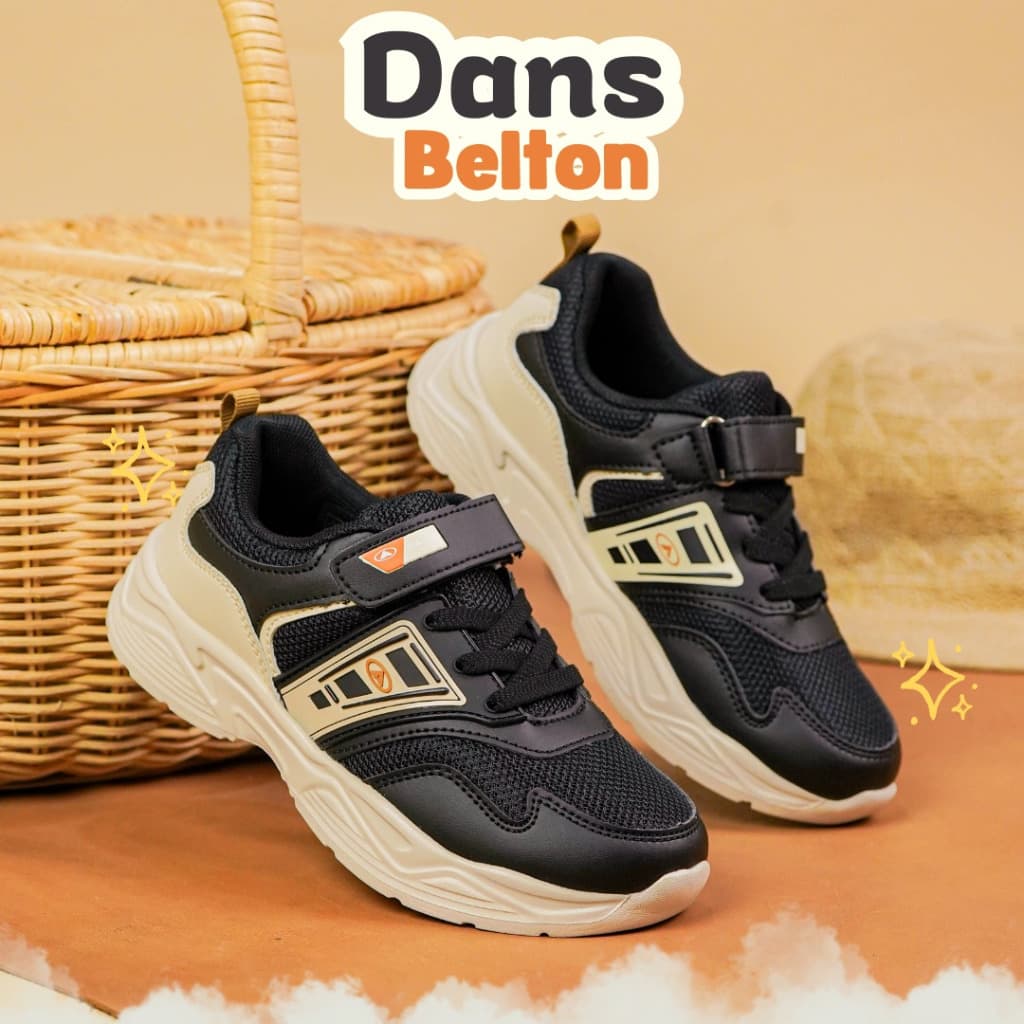 Gambar ke-7 produk Sepatu Anak Dans Belton | Sepatu Kats | Sneakers Anak | Sepatu Sekolah Anak| Dans Garrow| Belton SDAGRR