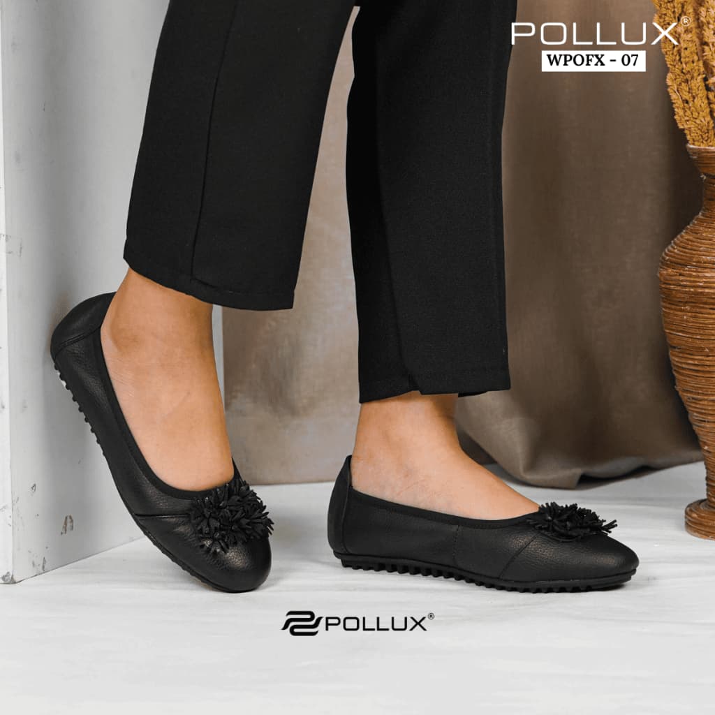 Thumbnail gambar ke-10 produk Pollux Monday WPOFX 07 - Sepatu Flat Shoes Wanita Bahan Kulit Asli | Sepatu Pantofel Wanita