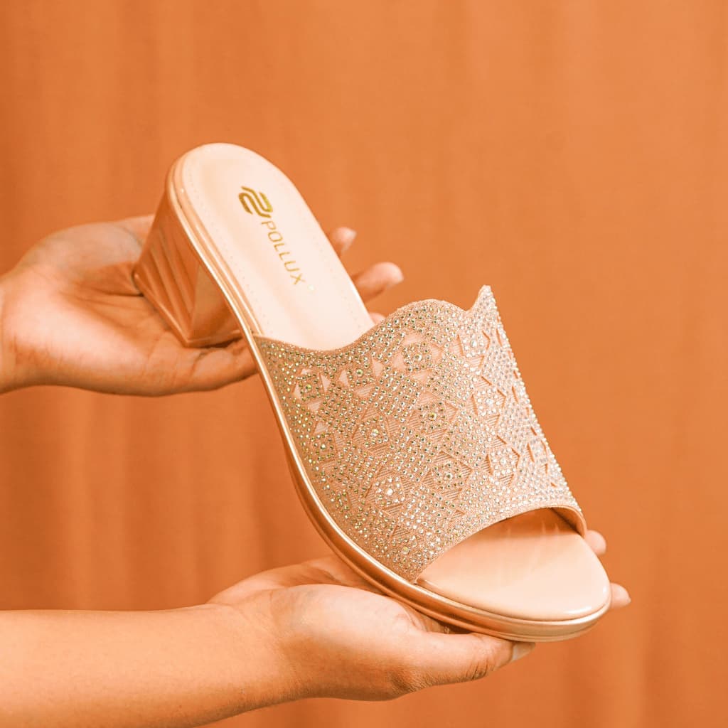 Thumbnail gambar ke-8 produk Pollux Aurora WDQ 8133 Sandal Wedges Pesta Wanita | Sandal Ringan Ringan Empuk Dan Nyaman