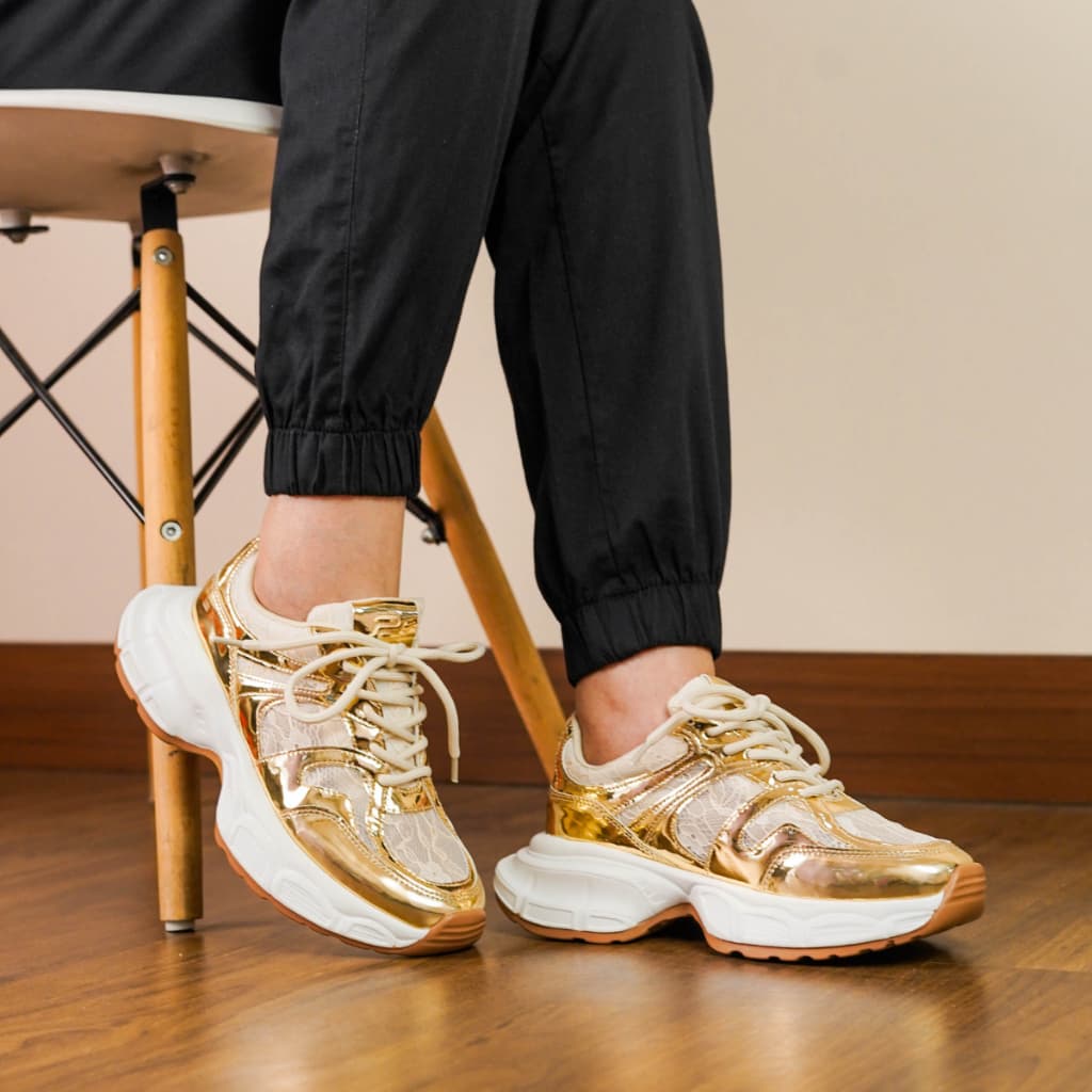 Thumbnail gambar ke-2 produk Pollux Jinju WRJ 3103 | Sepatu Sneakers Wanita Kekinian | Sepatu Casual Wanita | Sneakers Fashion