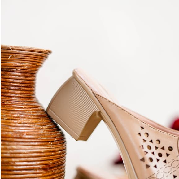 Thumbnail gambar ke-4 produk Pollux Simplicity WPOER 17 - High Heels Wanita Kekinian | Heels Chunky Wanita
