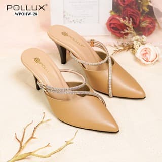 Gambar ke-7 produk Pollux Aurora  Lite WPOHW 28 - Heels  Pesta Wanita Tinggi 7cm Model Mules Bahan Kulit Asli