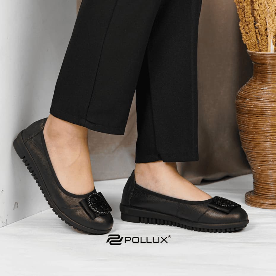 Thumbnail gambar ke-4 produk Pollux Monday WPOMT 07 - Sepatu Flat Shoes Wanita Slip On Kerja & Casual Nyaman Dipakai