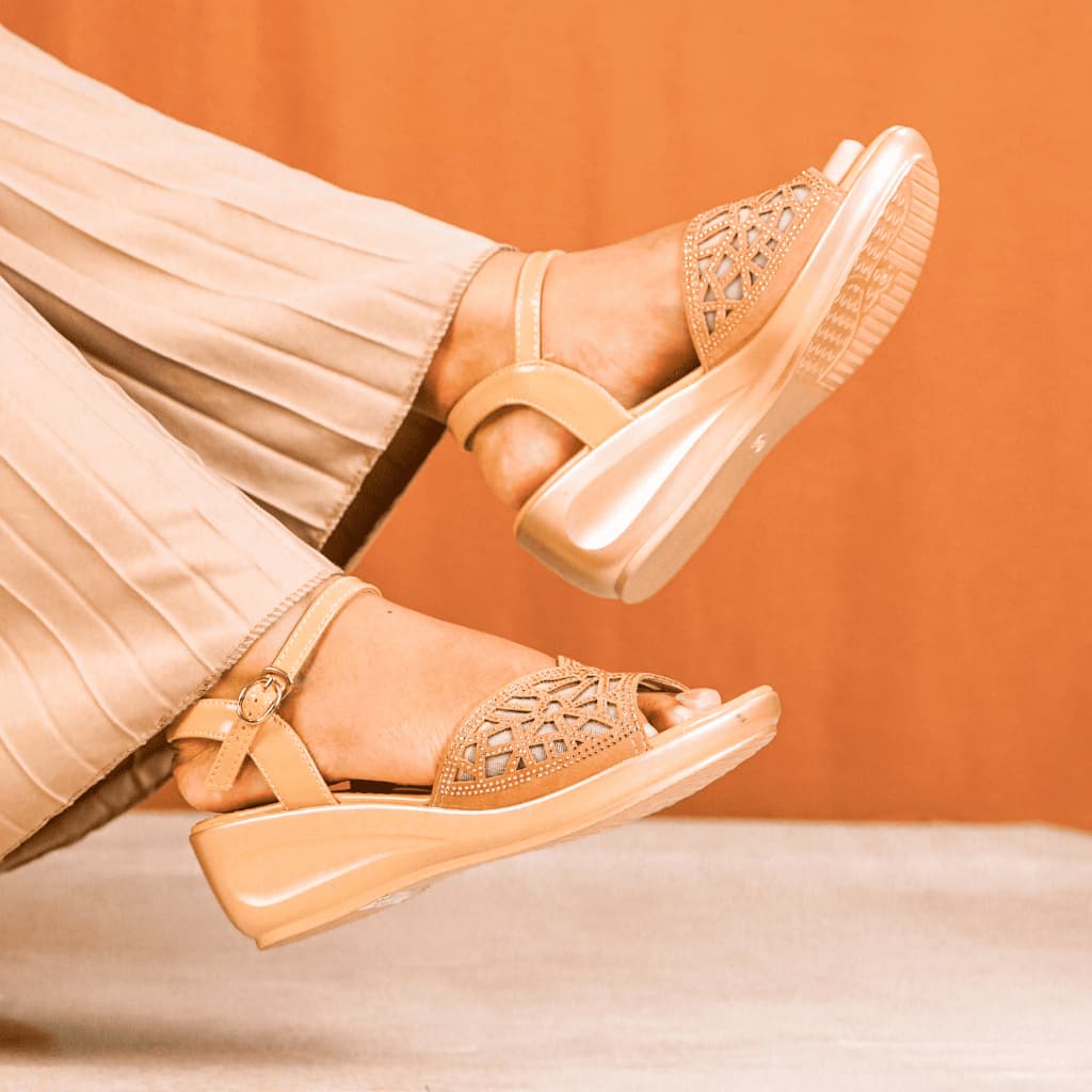 Thumbnail gambar ke-4 produk Pollux Aurora WDQ 1109 | Sepatu Sandal Heels | Heels Wanita | Heels Pesta