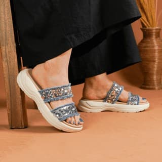 Thumbnail gambar ke-10 produk Pollux E-Wear WPOLP 09 - Sandal Platform Wanita Casual Stylish