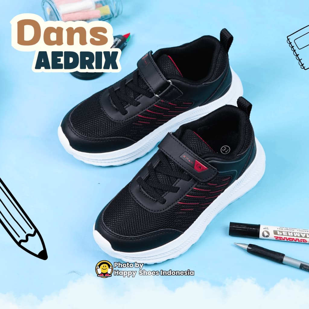 Gambar ke-8 produk Dans Aedrix | Dans Vatrix Sepatu Anak Keren Sepatu Kats Anak | Sneakers Anak