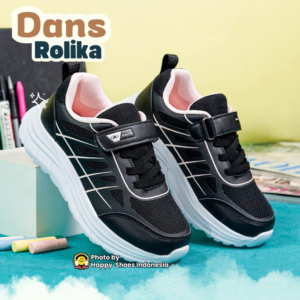 Thumbnail gambar ke-7 produk Dans Rolika Sepatu Anak Perempuan | Sepatu Kats Anak Keren | Sneakers Anak Casual Dans Kainda