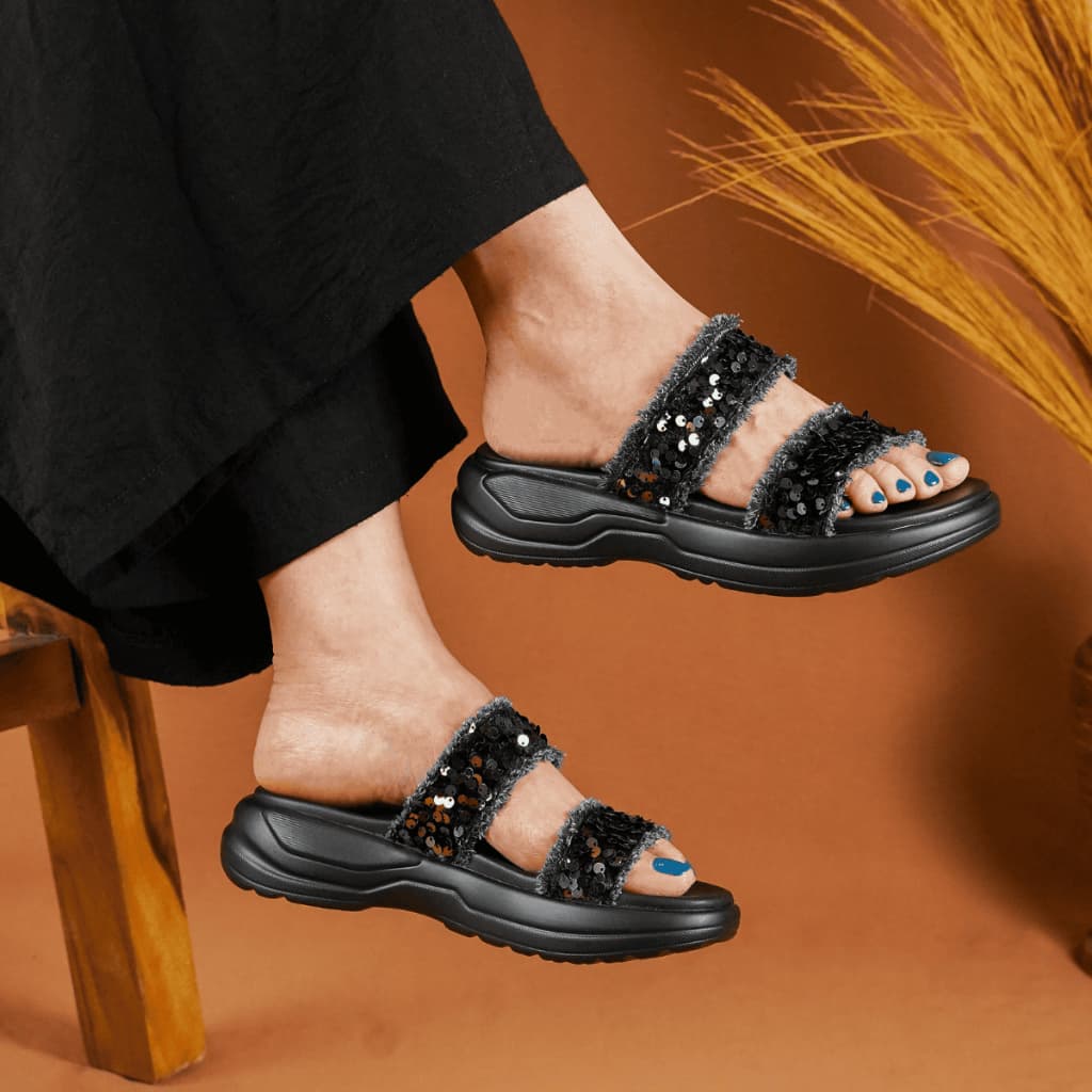 Thumbnail gambar ke-2 produk Pollux Daily WPOLP 09 - Sandal Wanita Kekinian Sangat Nyaman Dan Anti Slip