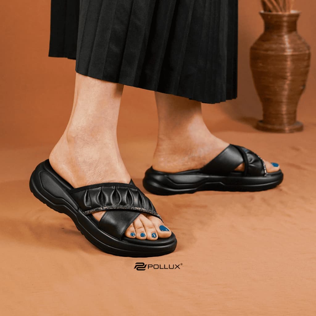 Gambar ke-8 produk Pollux Daily WPOLP 02 - Sandal Wanita Keren | Sandal Wanita Nyaman Dengan Desain Kekinian