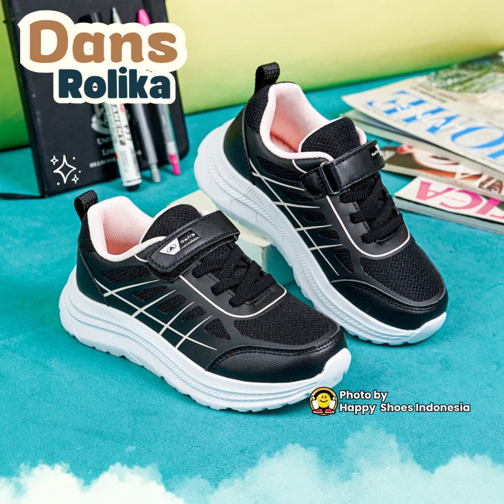 Thumbnail gambar ke-4 produk Dans Rolika Sepatu Anak Perempuan | Sepatu Kats Anak Keren | Sneakers Anak Casual Dans Kainda