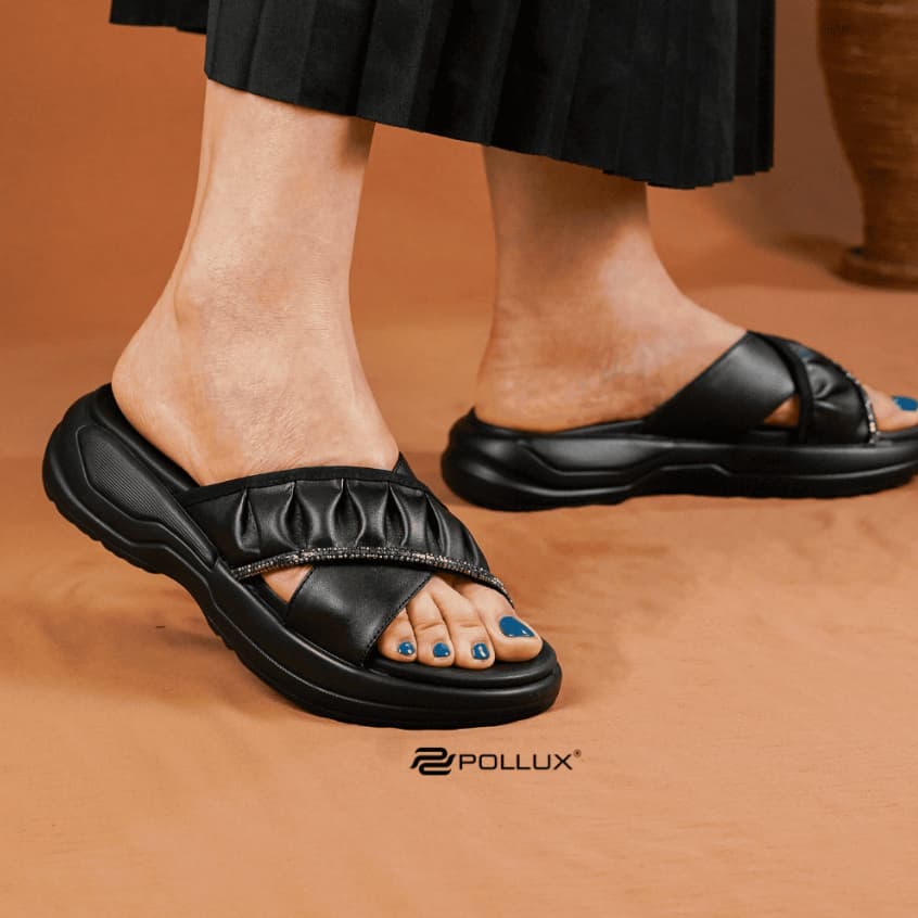 Gambar ke-8 produk Pollux Daily WPOLP 02 - Sandal Wanita Keren | Sandal Wanita Nyaman Dengan Desain Kekinian