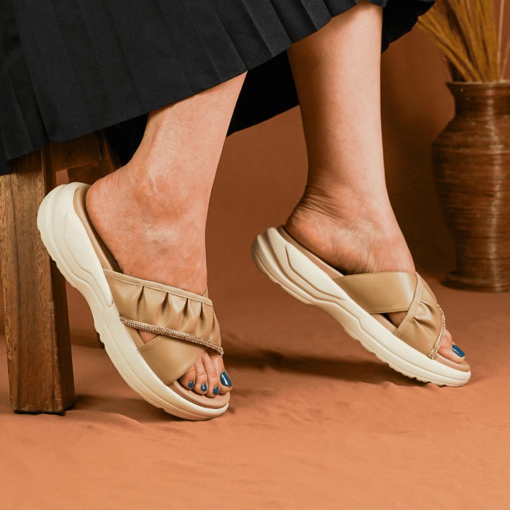 Thumbnail gambar ke-5 produk Pollux Daily WPOLP 02 - Sandal Wanita Keren| Sandal Wanita Nyaman Dengan Desain Kekinian