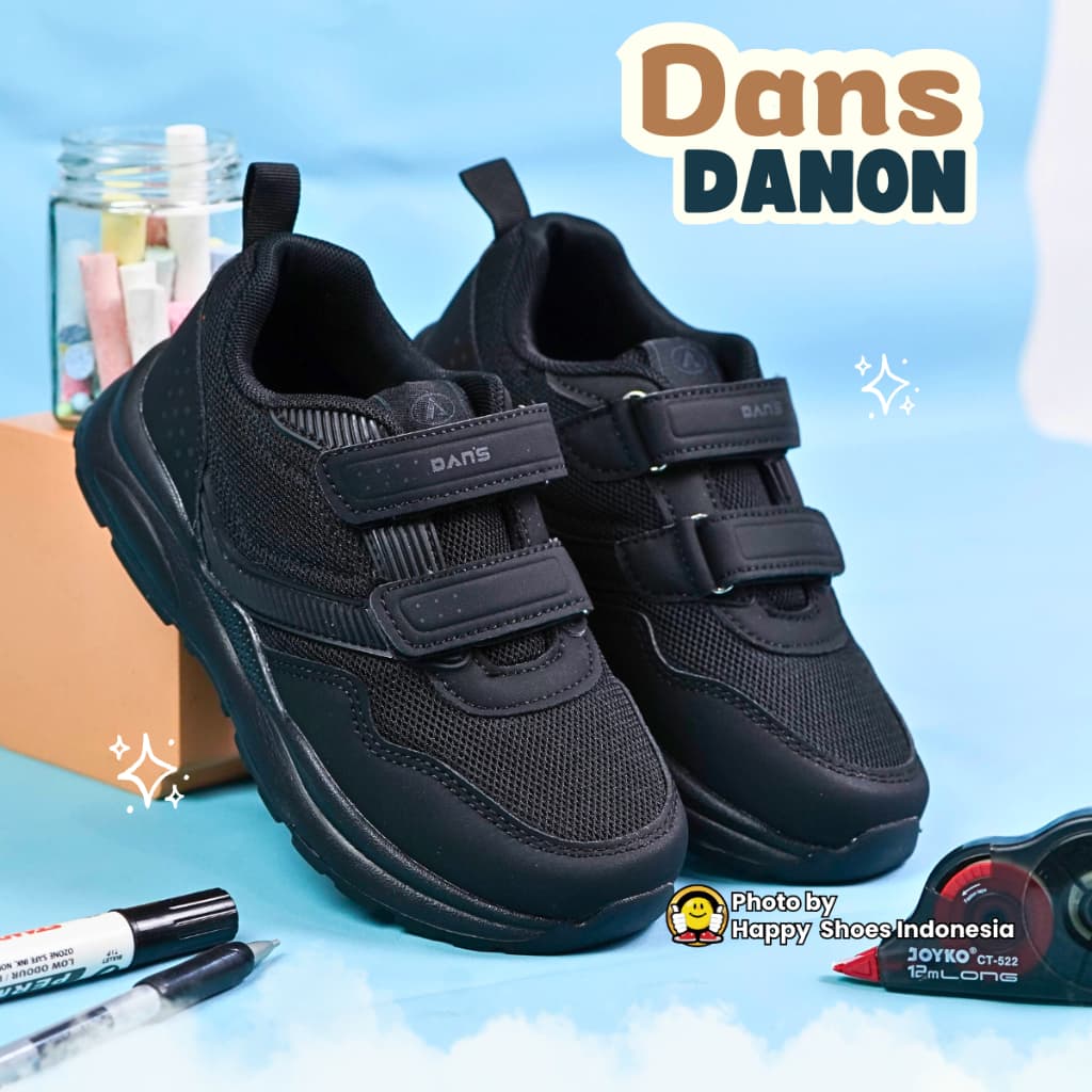 Thumbnail gambar ke-4 produk Dans Luneva Sepatu Sekolah Anak  | Sepatu Kats Anak Kekinaian Dans Danon| Sneakers anak Keren