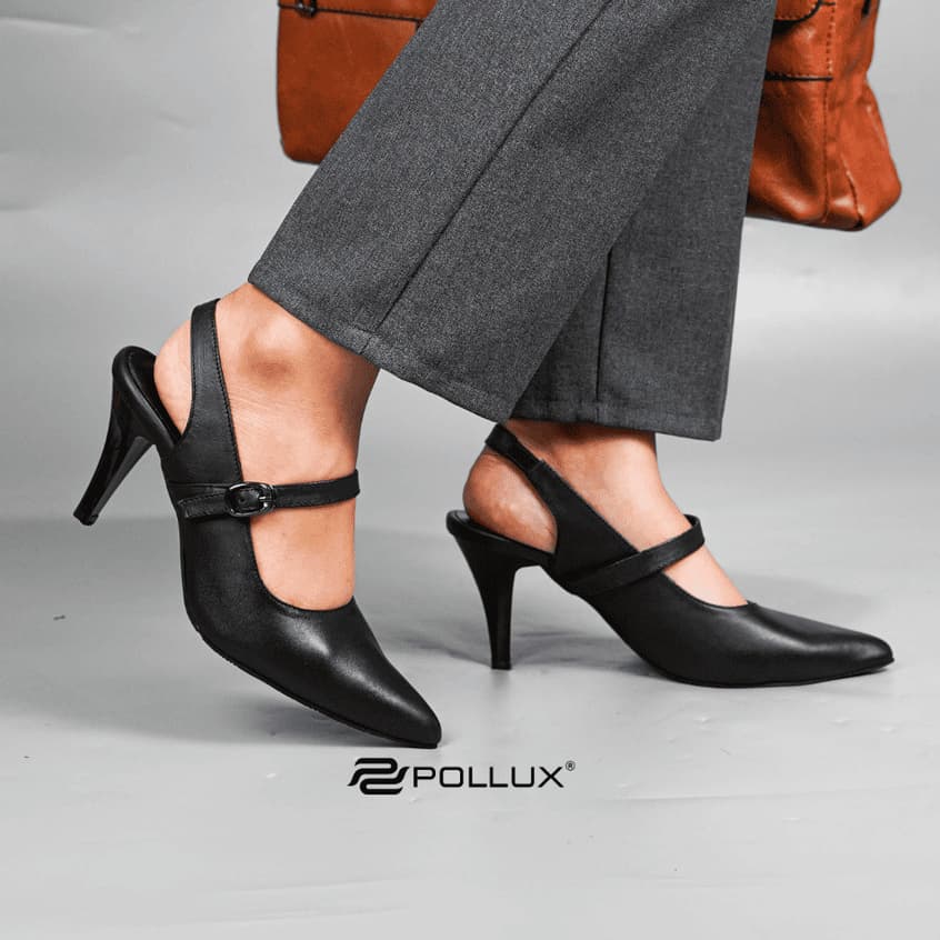 Gambar produk Pollux Monday WPOHW 06 - Sepatu Heels Kerja Wanita | High Heels Kantor Wanita Bahan Kulit Asli
