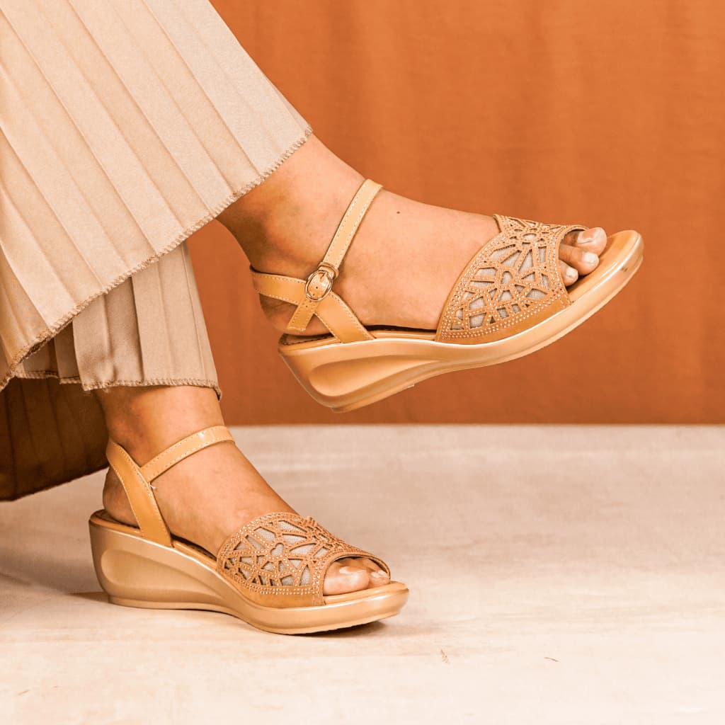 Thumbnail gambar ke-5 produk Pollux Aurora WDQ 1109 | Sepatu Sandal Heels | Heels Wanita | Heels Pesta