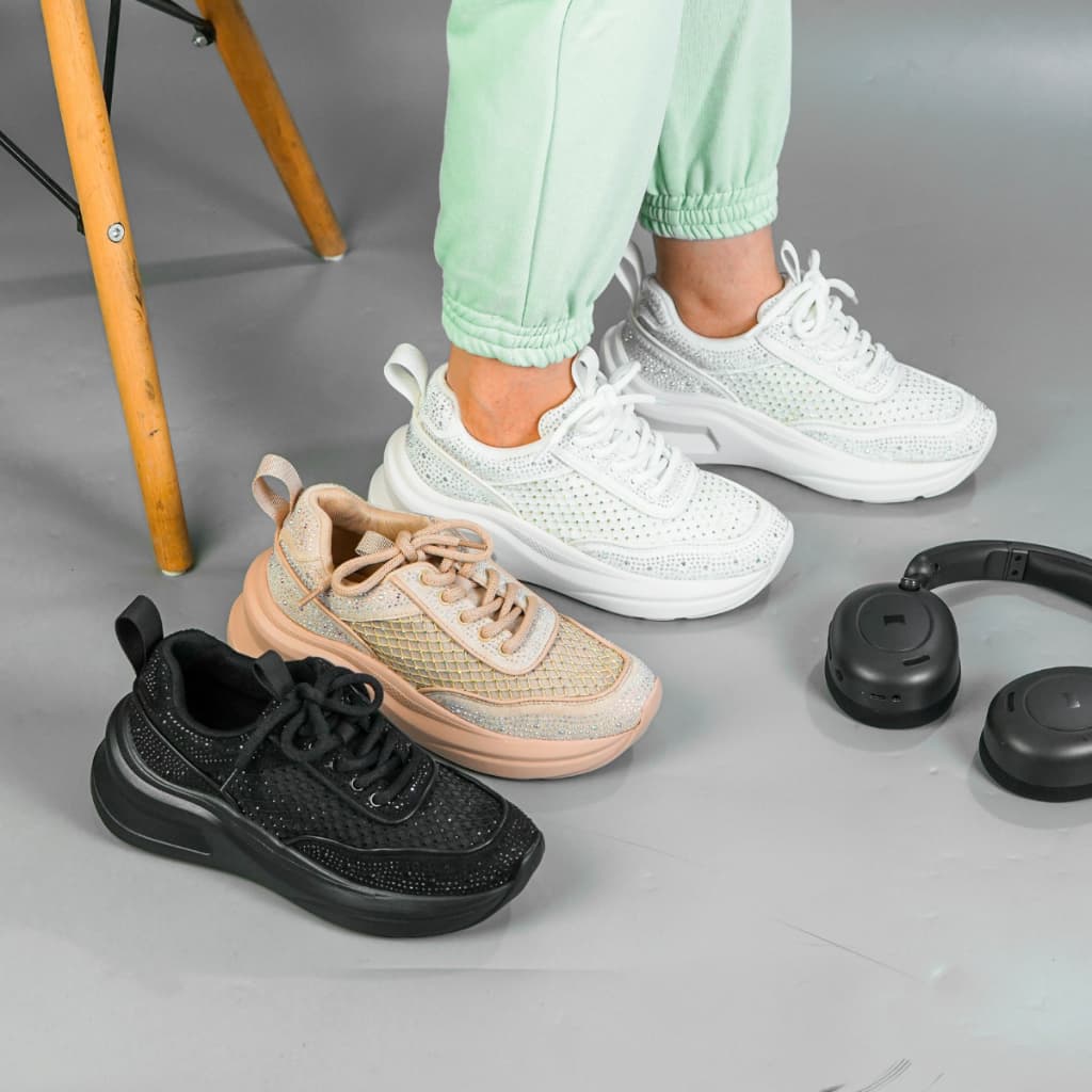 Thumbnail gambar ke-7 produk Pollux Play WRJ 661A - Sepatu Sneakers Casual  Wanita Kekinian