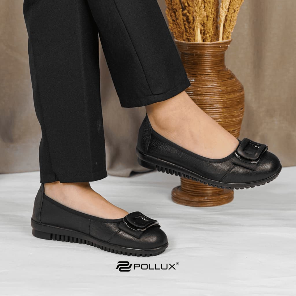Thumbnail gambar ke-6 produk Pollux Monday WPOMT 04 - Flat Shoes Pantofel Wanita | Sepatu Kerja Wanita | Sepatu Kantor