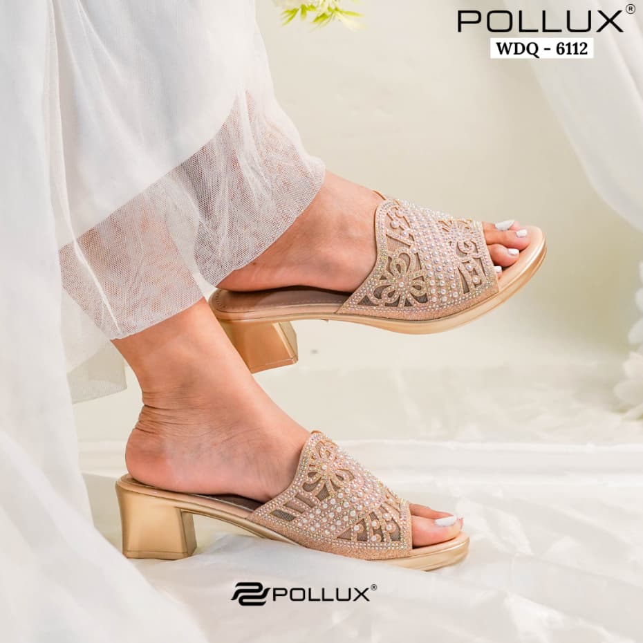 Gambar produk Pollux Aurora WDQ 6112 - Sandal Wanita Heels Elegan  | Sandal Pesta Model Terbaru  WDQ 3923