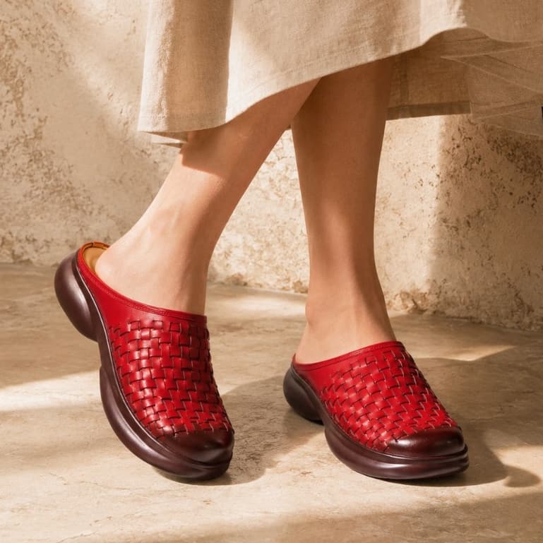 Gambar ke-8 produk Pollux E-Wear WPOMW 15 - Sandal Wanita Model Kekinian Bahan Kulit Asli
