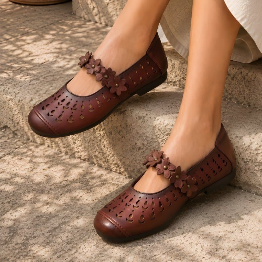 Gambar ke-10 produk Pollux Monday WBB 62059 - Sepatu Flatshoes Wanita Kekinian Bahan Kulit