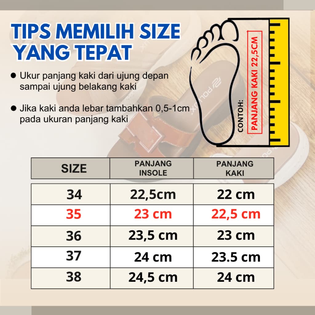 Thumbnail gambar ke-4 produk Pollux Monday WPOMN 44  - Sepatu Pantofel Wanita Elegan Tinggi Hak 4cm