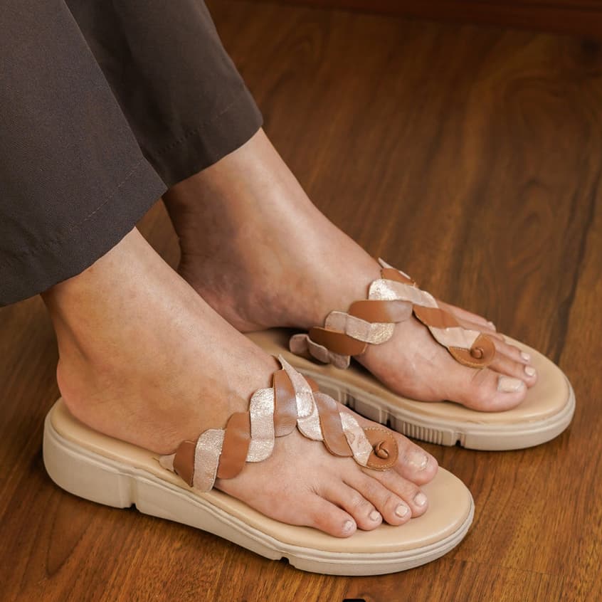 Gambar produk Pollux E-Wear WPOFV 30 - Sandal Wanita Bahan Kulit Asli