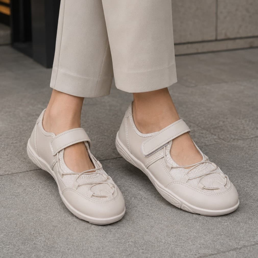 Thumbnail gambar ke-7 produk Xolus Fufa 5 - Sepatu Wanita Mary Jane Sport Casual Breathable