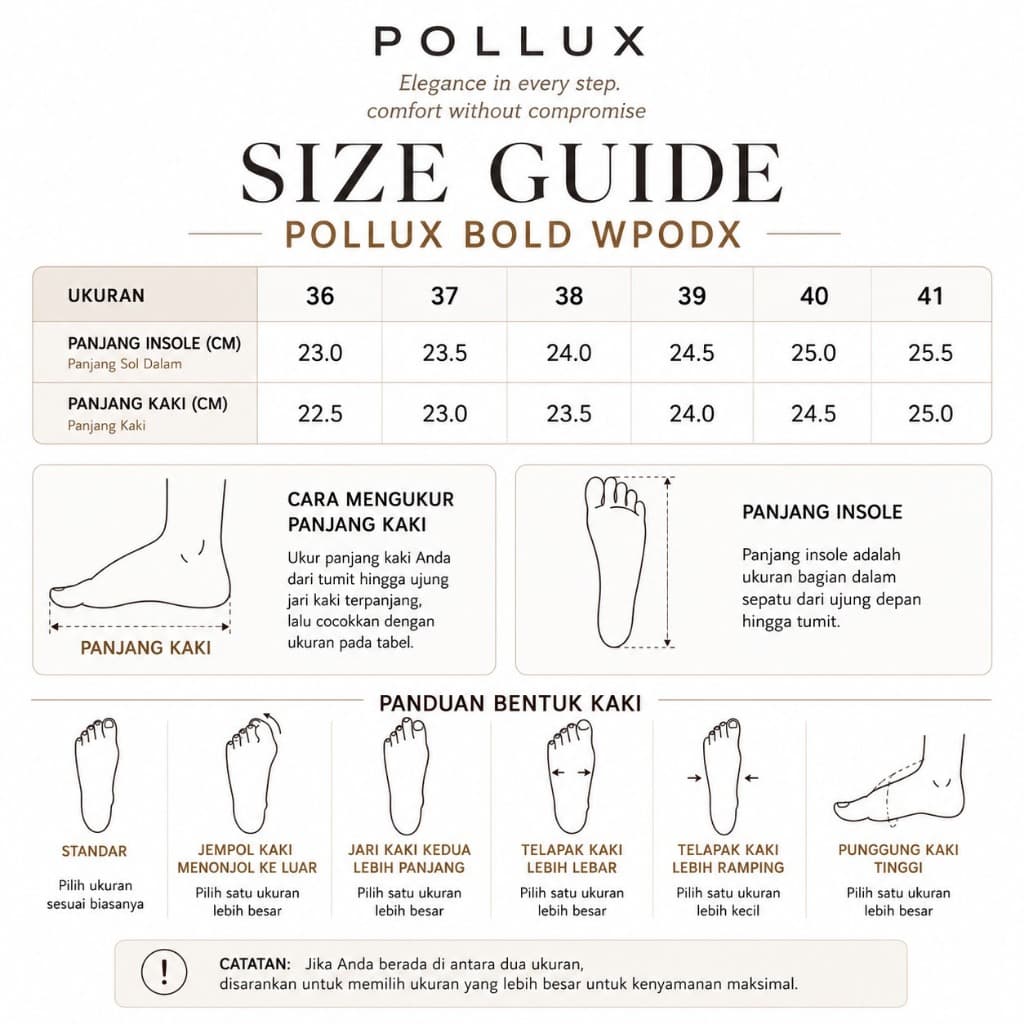 Thumbnail gambar ke-3 produk Pollux Bold WPODX 12 - Sandal Wedges model Selop Wanita Kekinian Tinggi 8cm