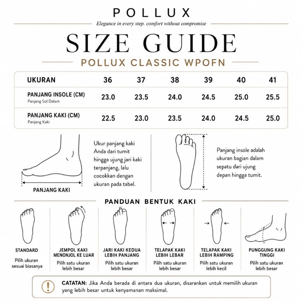 Thumbnail gambar ke-2 produk Pollux Classic WPOFN 01 - Sandal Wedges Wanita Elegan Tinggi 7cm Cocok Untuk Pesta