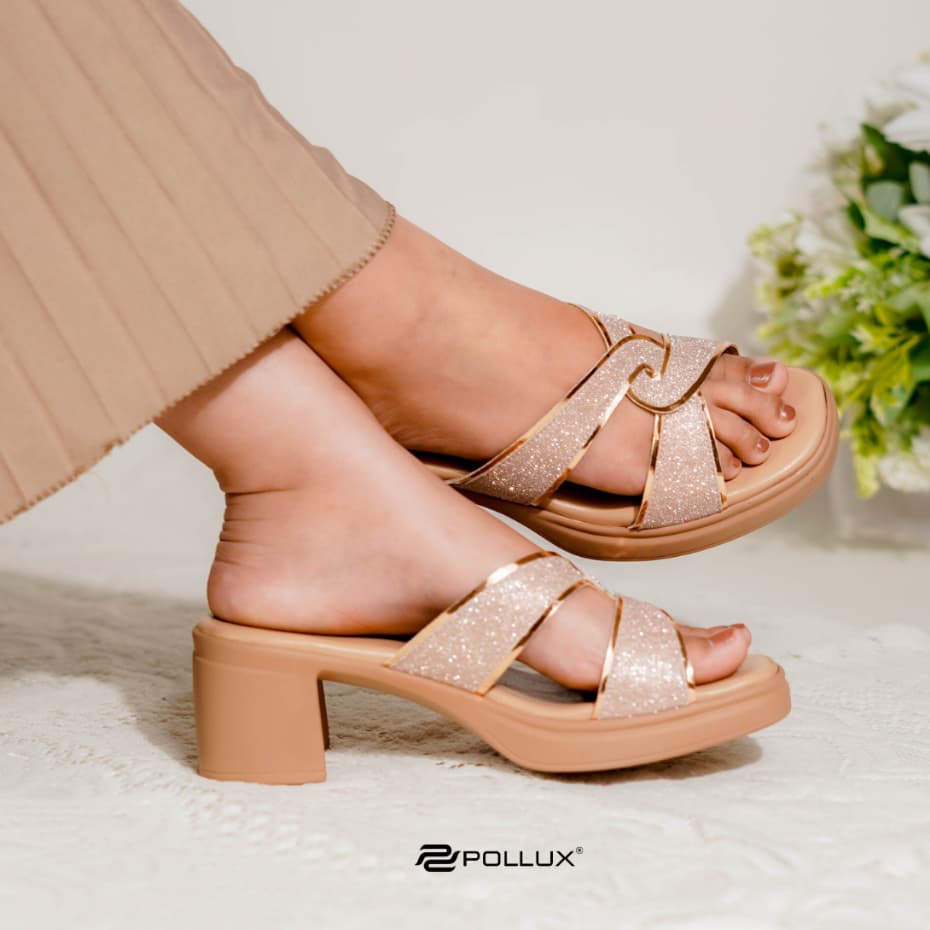 Gambar produk Pollux Clasic WPOKN 01 - Heels Wanita Kekinian Tinggi 5cm