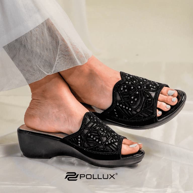 Thumbnail gambar ke-12 produk Pollux Aurora WDQ 6115 - Sandal Wedges Wanita | Sandal Pesta Wanita Tinggi 5cm