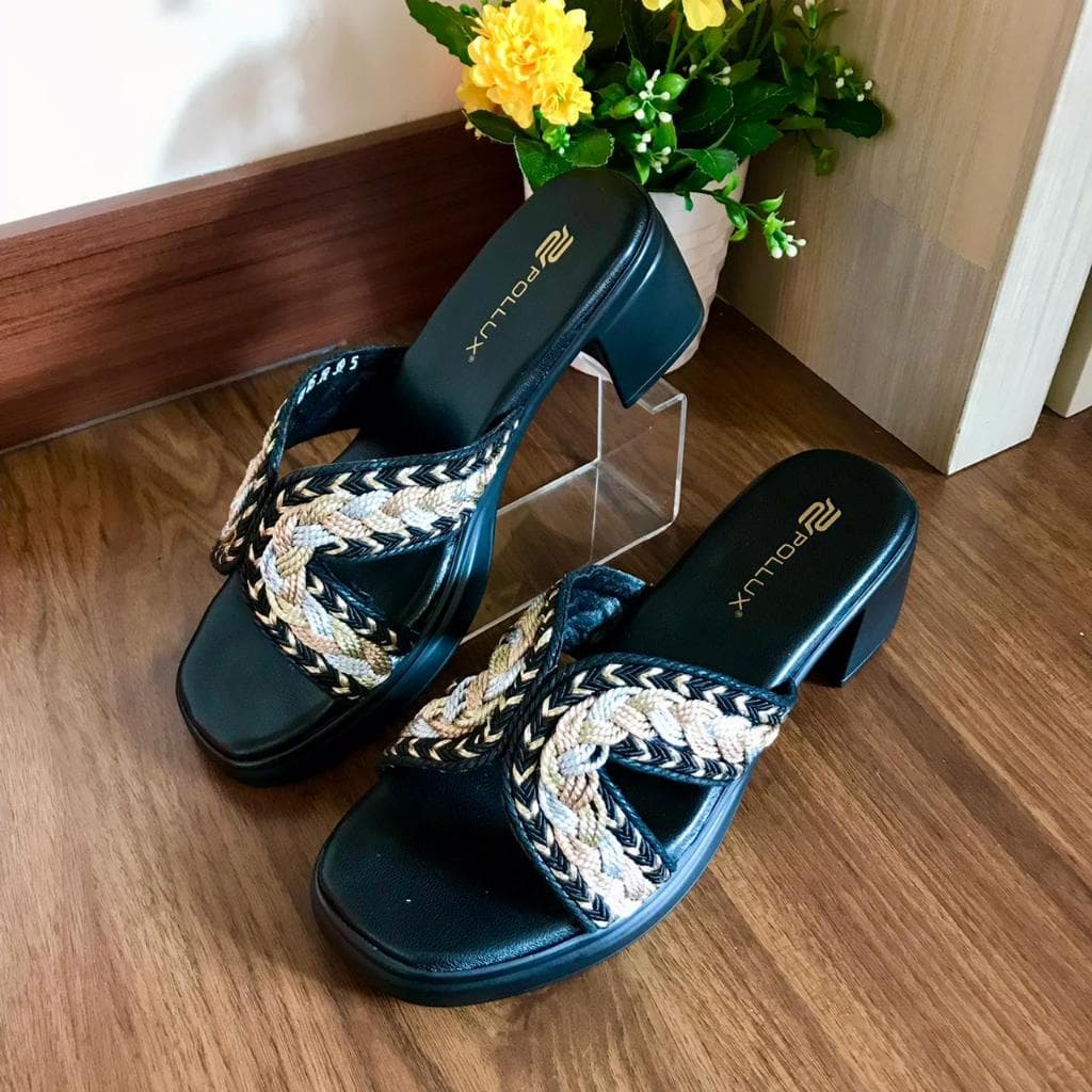 Thumbnail gambar ke-9 produk Pollux Classic WPOKN 05 - Sandal Heels Wanita kekinian tinggi 5cm
