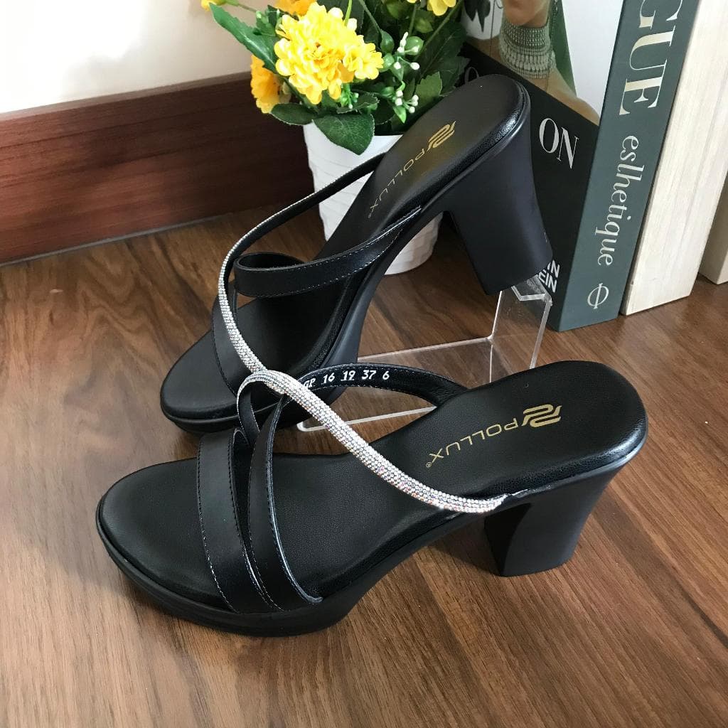 Gambar ke-9 produk Pollux Classic WPOGP 16 - Heels Wanita Bahan Kulit Asli Tinggi 9cm