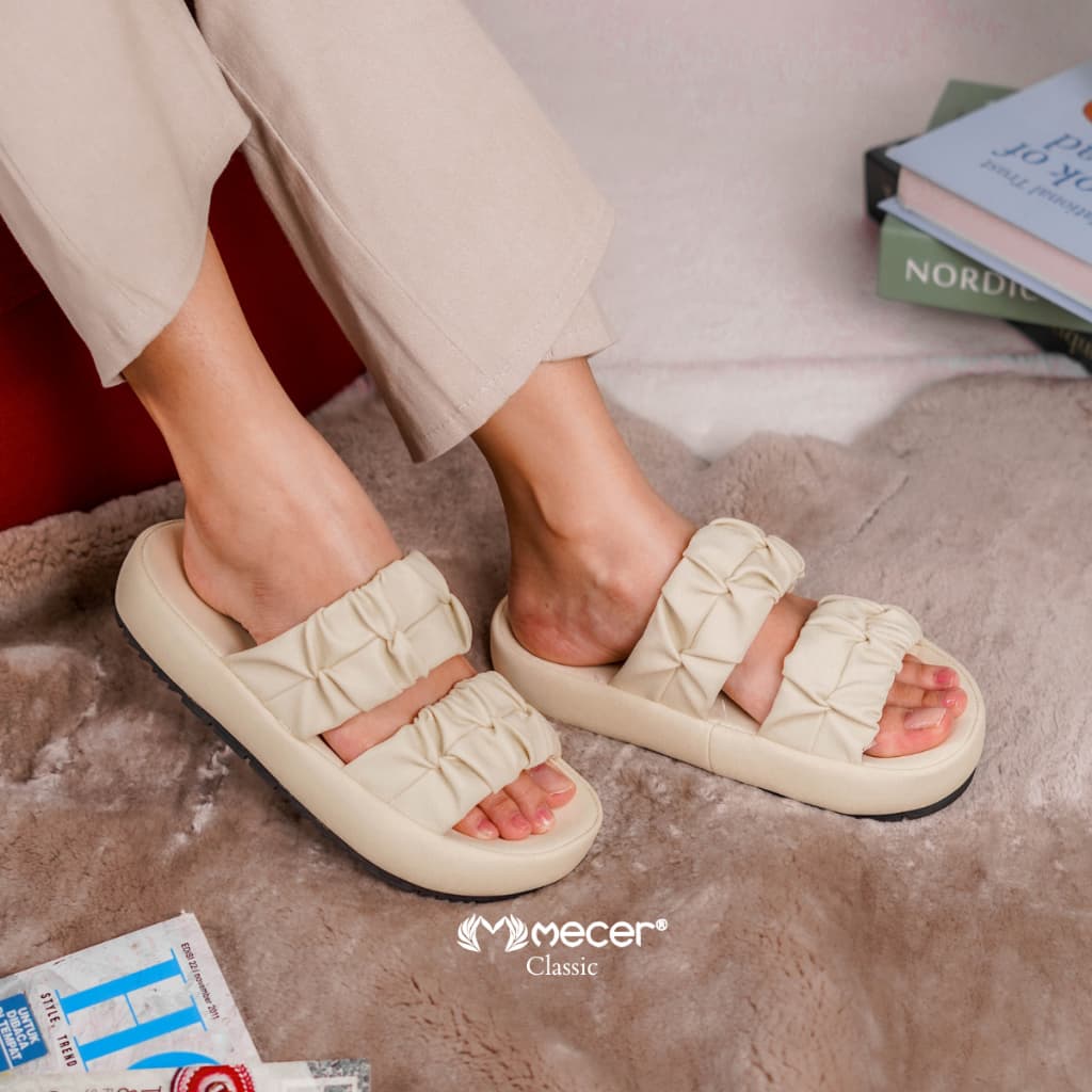 Thumbnail gambar ke-5 produk Mecer Daily WLY1316 36-40 Sandal Slip On Wanita