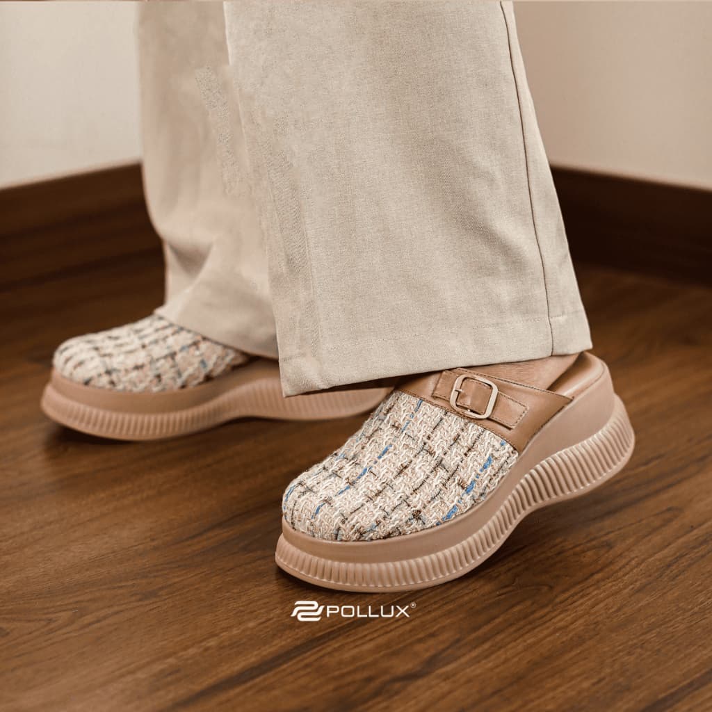 Thumbnail gambar ke-9 produk Pollux Bold WPOKY 34 - Sandal Wedges Wanita Stylish Nyaman di pakai