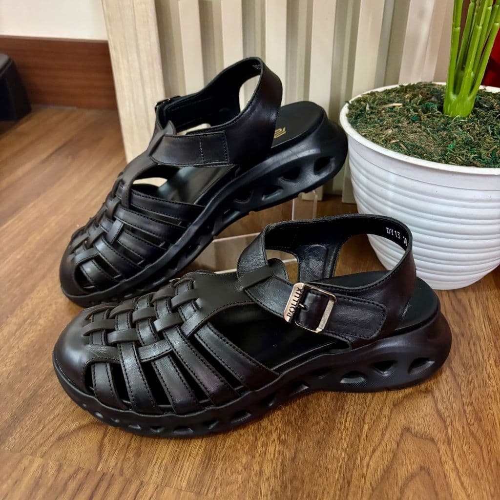 Thumbnail gambar ke-2 produk Pollux ErgoCush+ WPODY 13 - Sandal Wanita Bahan Kulit Asli Ringan Empuk Nyaman di pakai seharian