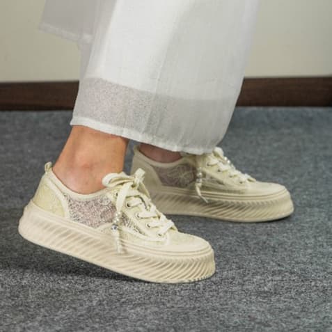 Gambar ke-9 produk Pollux Play WBB 61002 - Casual Sneakers Knitting Upper | Vulcanized Women Sneakers