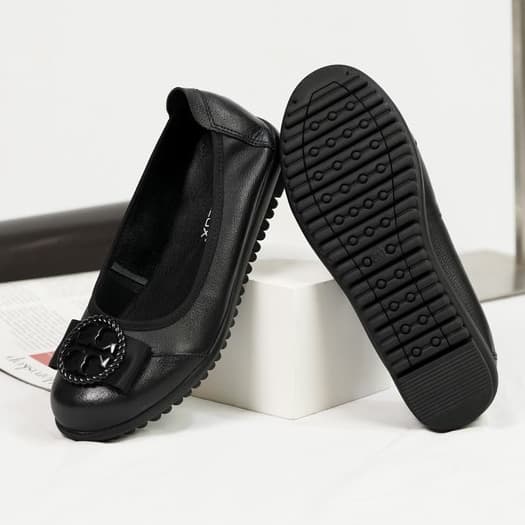Thumbnail gambar ke-2 produk Pollux Monday WPOMT 07 Sepatu Flatshoes Wanita Bahan Kulit Asli | Sepatu Formal Wanita