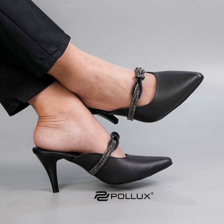 Thumbnail gambar ke-5 produk Pollux Monday WPOKV 25 - High Heels Wanita Bahan Kulit Asli Tinggi Hak 7cm