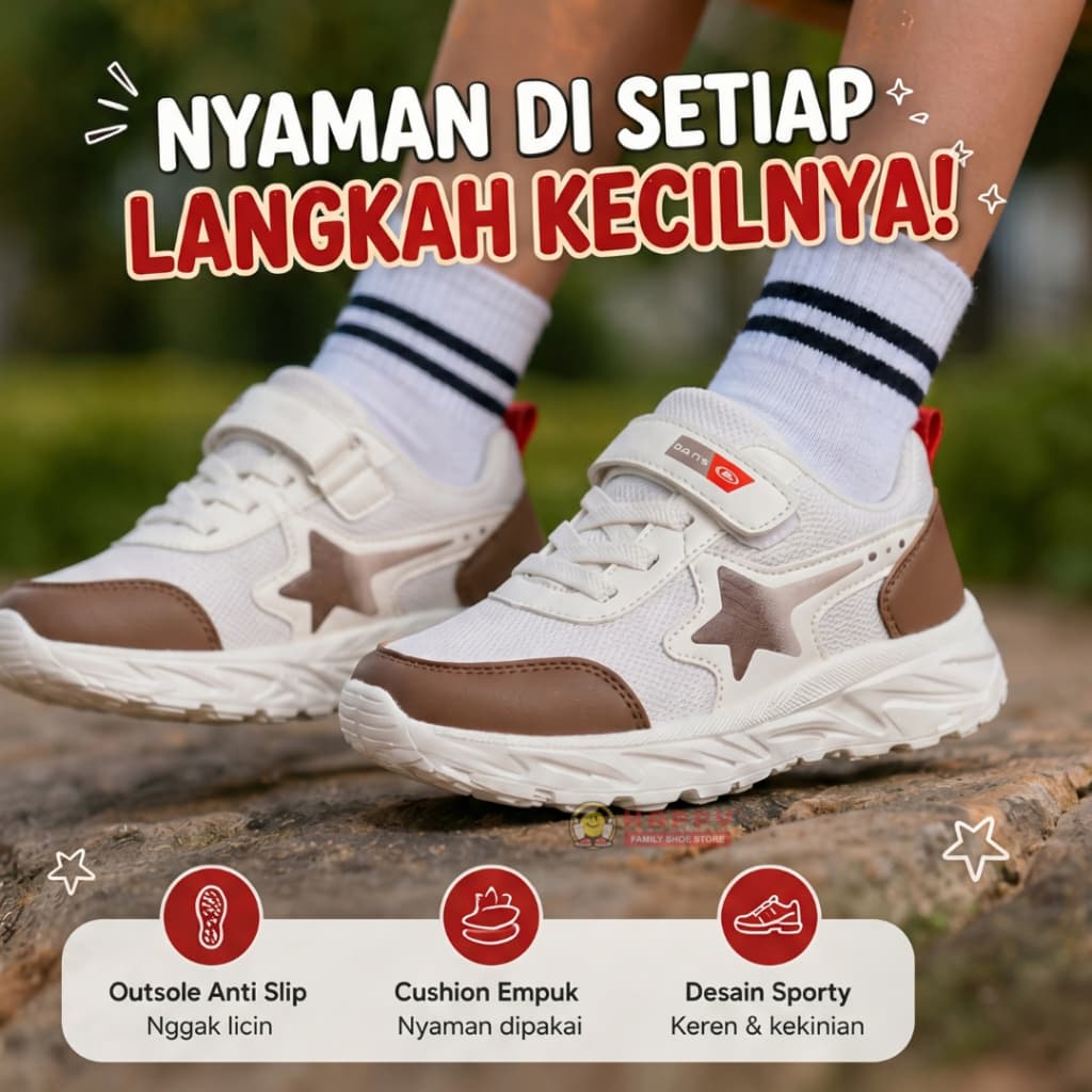 Gambar produk Sepatu Dans Diello - Sepatu Anak | Sepatu kats anak kekinian | Sneakers Anak Keren Dans Morty