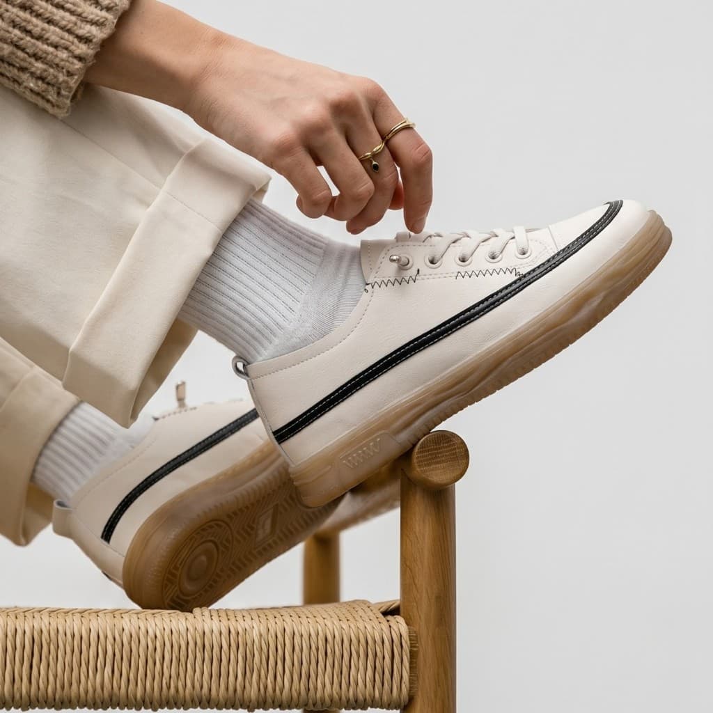 Gambar ke-9 produk Pollux Jinju WDQ 2220 - Sepatu Casual Wanita Stylish Empuk Ringan Nyaman Di pakai