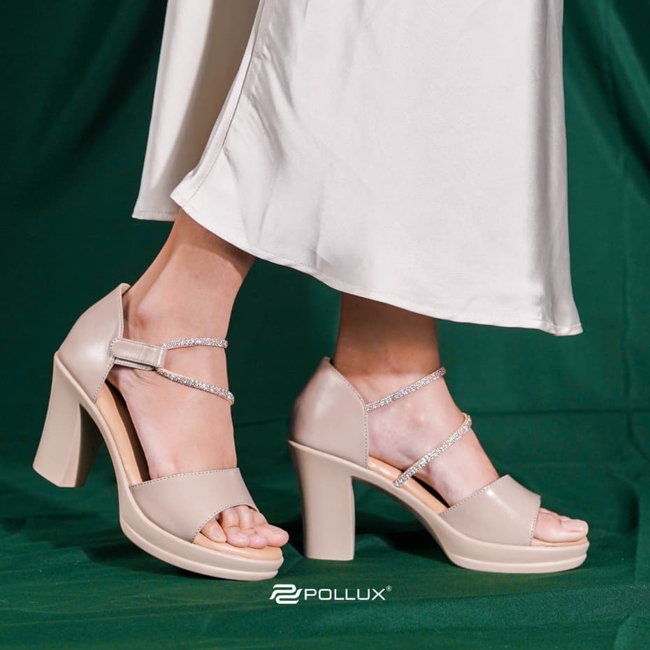 Thumbnail gambar ke-2 produk Pollux Classic WPOGP 19 - Heels Pesta Wanita Bahan Kulit Asli Tinggi 9cm