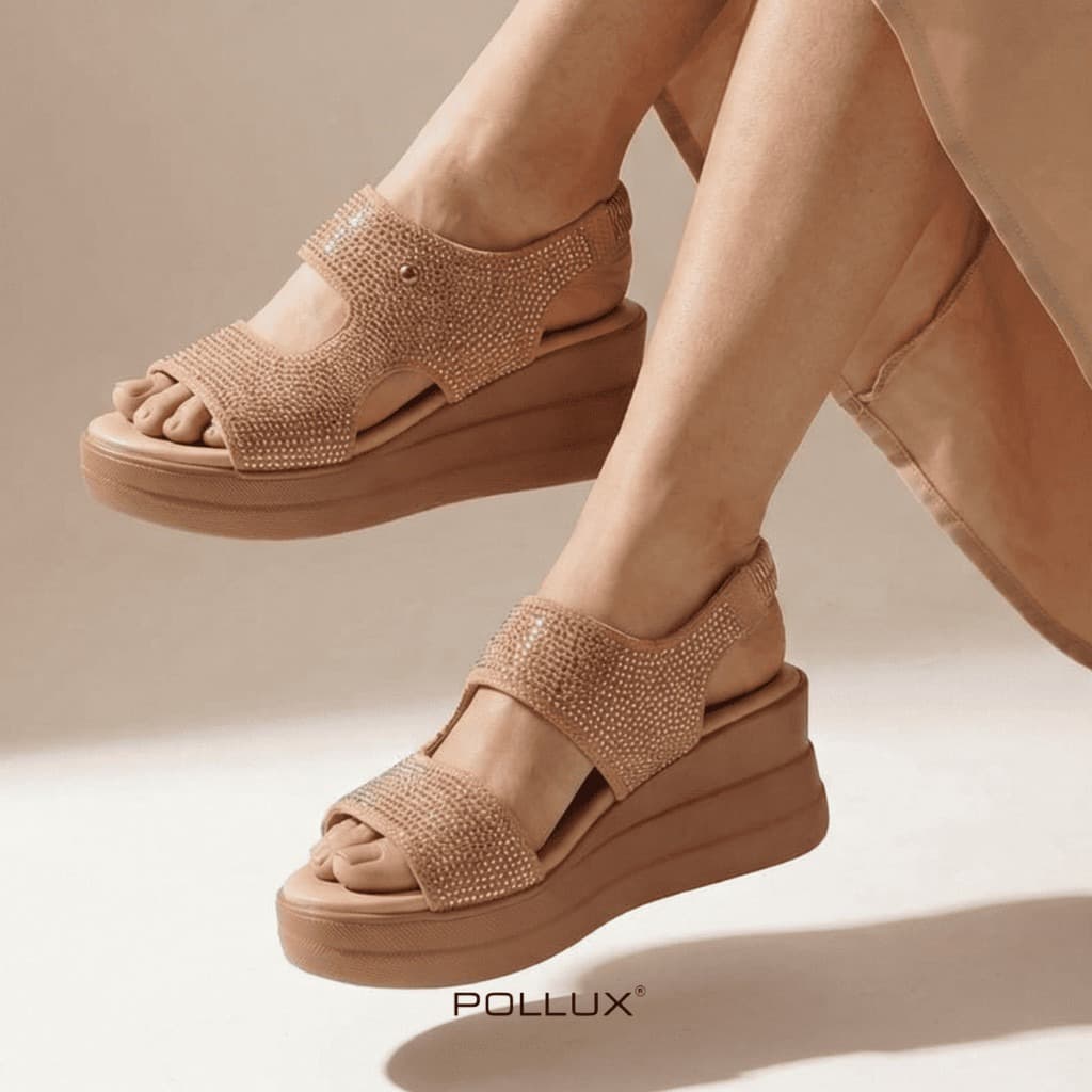 Thumbnail gambar ke-6 produk Pollux Classic WPOFN 10 - Sandal Casual Wanita Stylish
