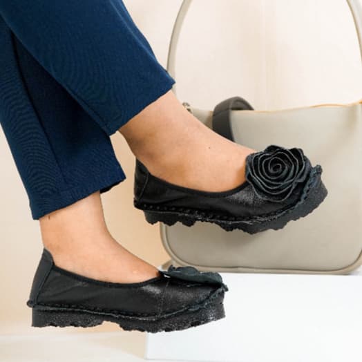 Gambar ke-9 produk Pollux Monday WDQ 2016 - Sepatu Flat shoes Wanita Bahan Kulit Asli