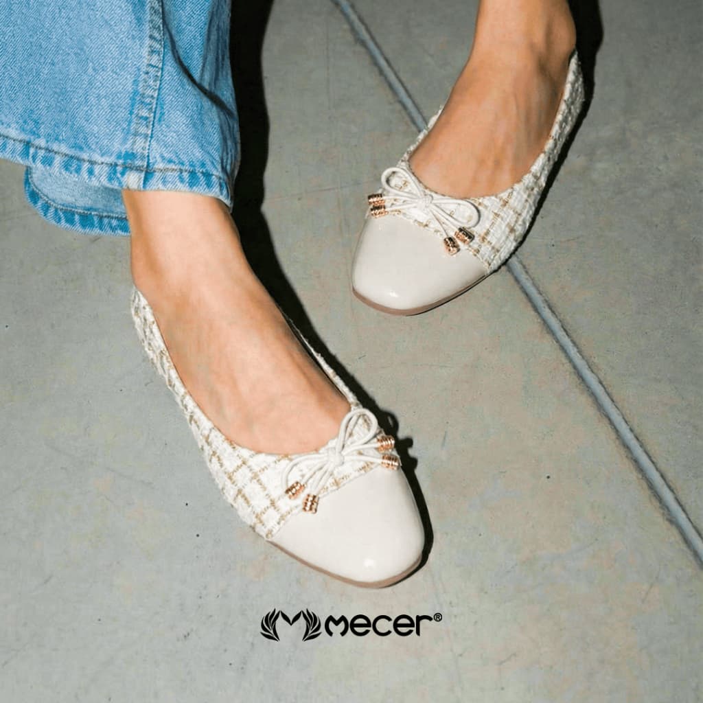 Gambar ke-9 produk Mecer Core WYH 65F1 Hitam, Apricot dan Beige Size 36-41, Sepatu Casual Wanita Untuk Hangout, Formal, Kuliah dan Kerja