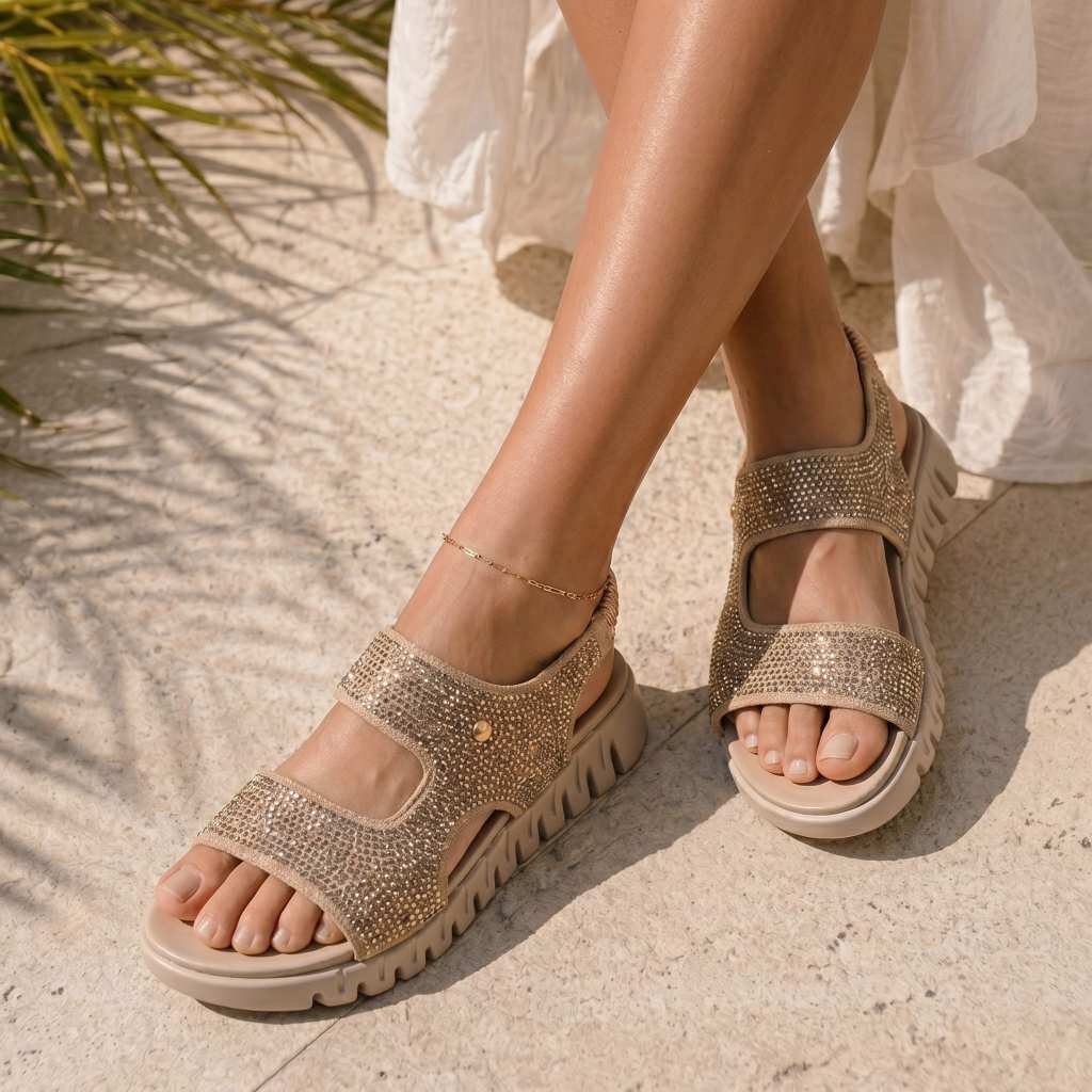 Thumbnail gambar ke-2 produk Pollux E-Wear WPODT 12 - Sandal Wanita Stylish Elegan Ringan Nyaman Size 36-41